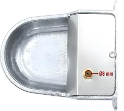 Bebedero automático de aluminio