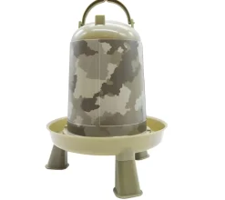 Bebedero camuflaje con patas