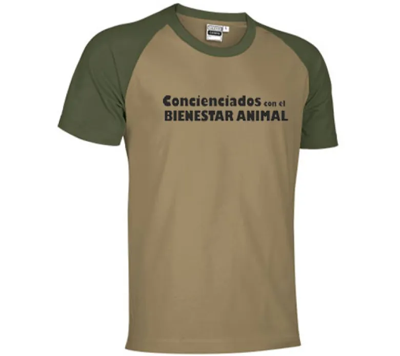 Camiseta "Concienciados con el bienestar animal"