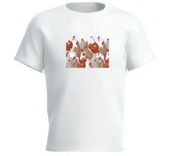 Camiseta Gallinas
