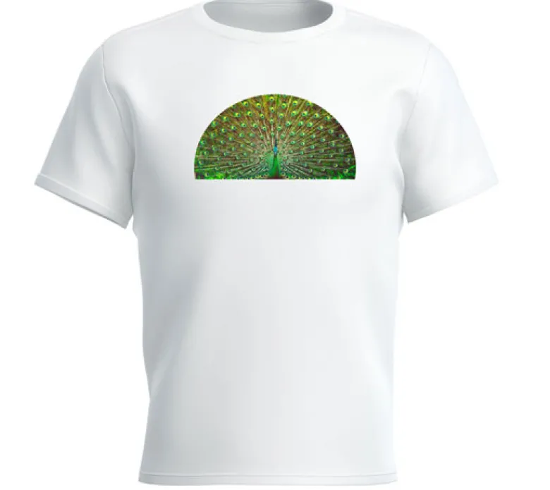 Camiseta Pavo Real