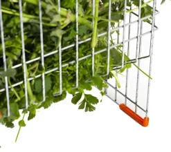 Cesta rectangular para hierba