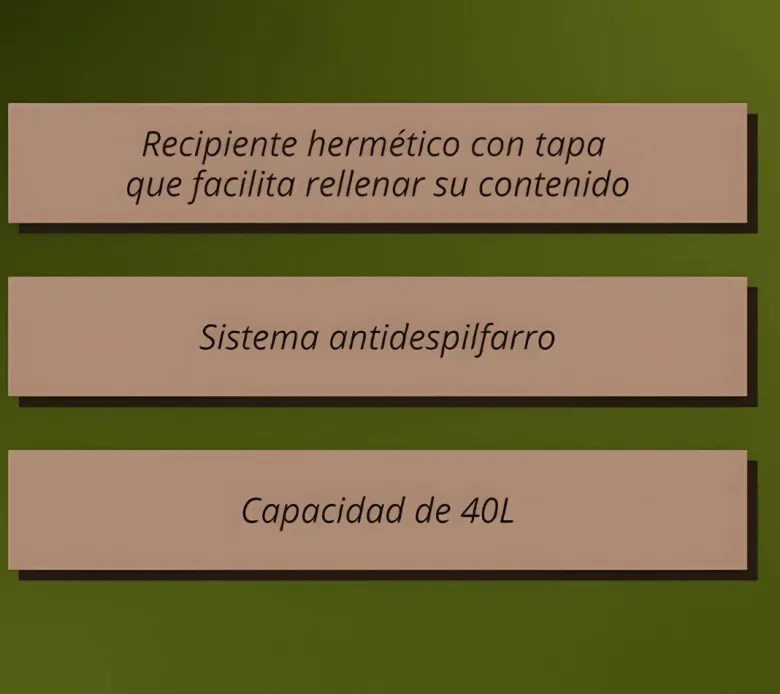 Comedero para perdices de campo