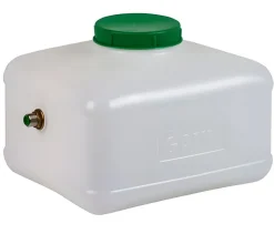 Depósito de agua con regulador de presión
