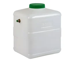 Depósito de agua con regulador de presión