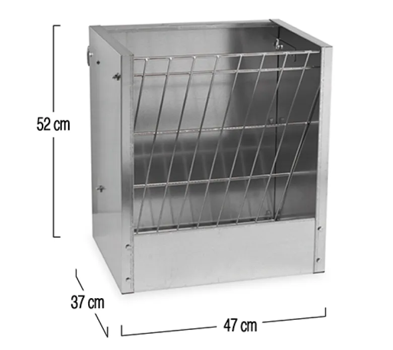 Forrajera individual desmontable