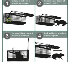 Jaula trampa ratones