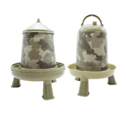 Tolva+Bebedero camuflaje con patas