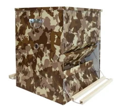 Tolva camuflaje con doble pedal