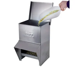 Tolva de exterior galvanizada 17 kg