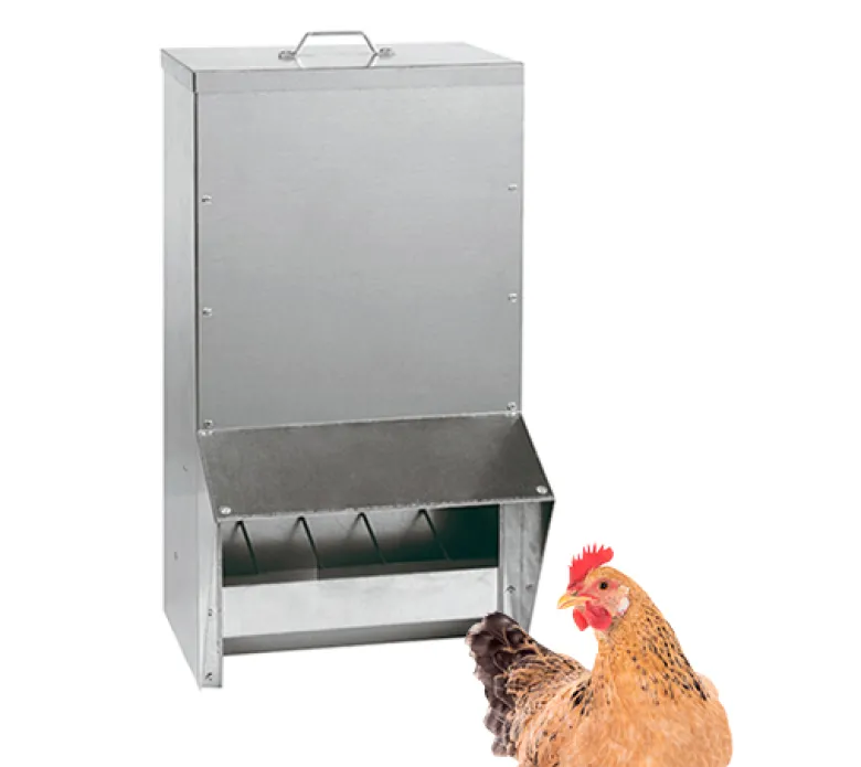 Tolva de exterior galvanizada 23 kg