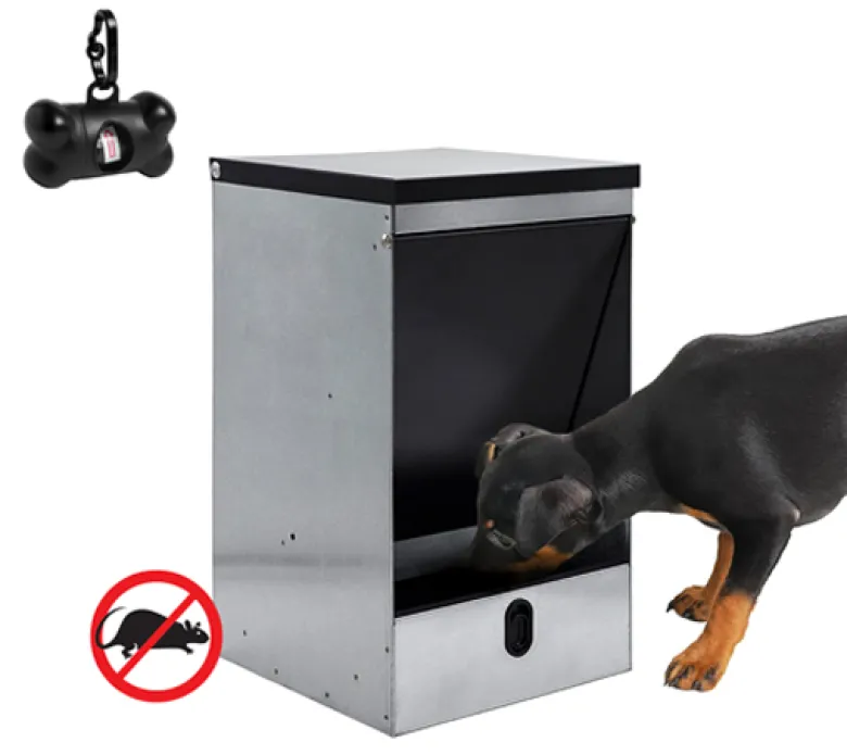 Tolva self-service para perros