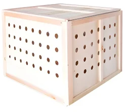 Transportín de madera talla M alta