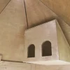 Voladera hexagonal en madera